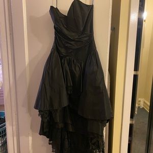 Fabian Molina vintage black strapless cocktail dress